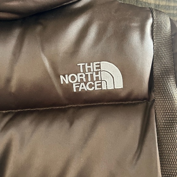North Face Brown Puffer Jacket 600 NWOT Medium - Picture 9 of 10